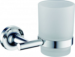 Стакан для зубных щеток с держателем WONZON & WOGHAND, Хром (WW-6521)