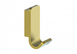 Крючок для ванной WONZON & WOGHAND, Брашированное золото (WW-8315-BG)