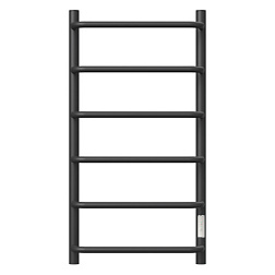 Полотенцесушитель электрический Point Ника PN08848B П6 400x800 диммер справа, черный