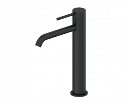 Смеситель для раковины высокий WONZON & WOGHAND, Черный матовый (WW-88239017-MB)