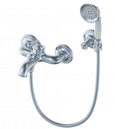 Смеситель для ванны с душем Wonzon & Woghand, Хром (WW-88639008-CR)