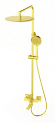Душевая система WONZON & WOGHAND, Брашированное золото (WW-88739010-BG)
