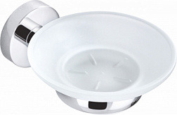 Мыльница с держателем WONZON & WOGHAND, Хром (WW-8122)