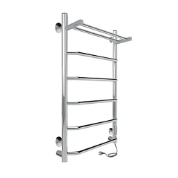 Полотенцесушитель Roof Lux с/п (electro) 80/40 (таймер, скр.монтаж, унив.подкл.R/L, Полиров.) INDIGO