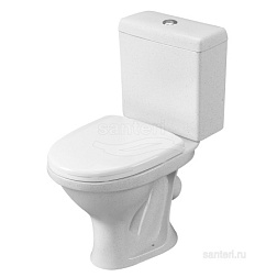 Унитаз-компакт Форвард крап на белом