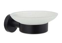 AQ4003MB ВЕГА мыльница, матовый черный