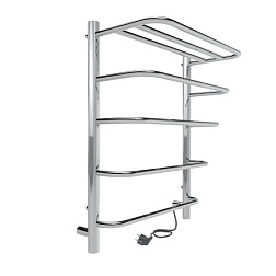 Полотенцесушитель Hit (electro) 60/50 (скр.монтаж, унив.подкл.R/L, Полиров.) INDIGO