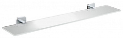 Стеклянная полка для ванной WONZON & WOGHAND, Хром (WW-6627)