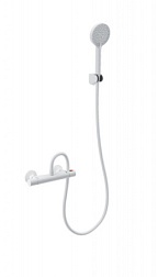 Смеситель для душа с термостатом WONZON & WOGHAND, Белый матовый (WW-B1005-A-MW)