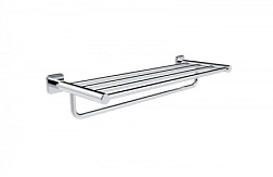 Полотенцедержатель с полкой WONZON & WOGHAND, Хром (WW-V1901-CR)