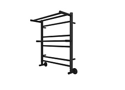 Альфа П7 500х600 Полотенцесушитель Aquatek (черный муар)