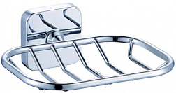 Мыльница с держателем WONZON & WOGHAND, Хром (WW-6624)