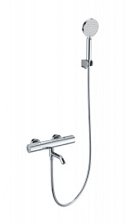 Смеситель для ванны с душем и термостатом WONZON & WOGHAND, Хром (WW-A2006-A1-CR)