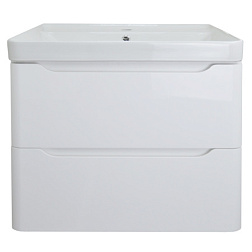 Комплект Тумба LOTOS 60/2 (615х480х570) подвесная с раковиной Monte 60