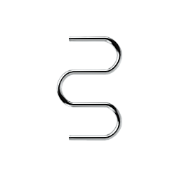 Полотенцесушитель M б/п (н.р.1") 60/32 (горбатый) (к-0, Полиров.) INDIGO