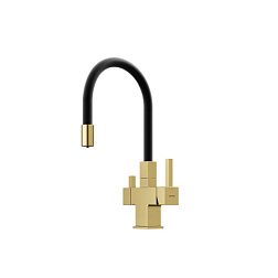 Смеситель для кухни SANCOS Arno с гибким изливом и возможностью подключения фильтра для воды, цвет б