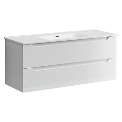 Тумба подвесная SANCOS Norma 2.0 1190х450х500, c двумя ящиками оснащенными доводчиками скрытого монт