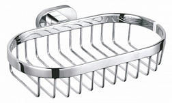 Мыльница с держателем WONZON & WOGHAND, Хром (WW-8424)