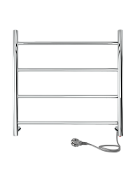 Полотенцесушитель Line б/п (electro) 50/50 (скр.монтаж, унив.подкл.R/L, Полиров.) INDIGO