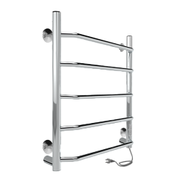 Полотенцесушитель Roof Lux б/п (electro) 60/50 (таймер, скр.монтаж, унив.подкл.R/L, Полиров.) INDIGO