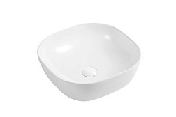 Раковина накладная DK Venice, 410*410*150мм, белый (DT1020616)