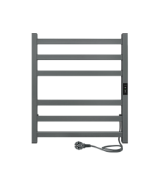 Полотенцесушитель Oktava Slim 3 (electro) 60/50 (таймер, скр.монтаж, унив.подкл.R/L, Magnetic Grey) 