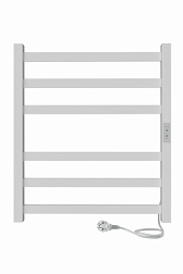 Полотенцесушитель Oktava Slim 3 (electro) 60/50 (таймер, скр.монтаж, унив.подкл.R/L, Белый матовый) 