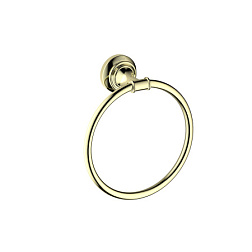 AQ4512PG КЛАССИК полотенцедержатель кольцо, полир. золото