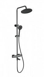Душевая система с термостатом WONZON & WOGHAND, Темный графит (WW-B3035-A3-BGG)
