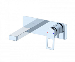 Смеситель для раковины встраиваемый WONZON & WOGHAND, Хром (WW-88869010-CR)