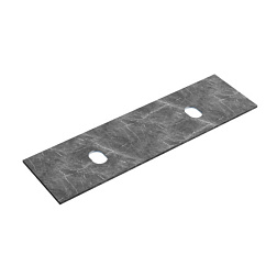 Столешница для ванной комнаты из керамогранита SANCOS Black Sky 1400х460 без отверстия под смеситель