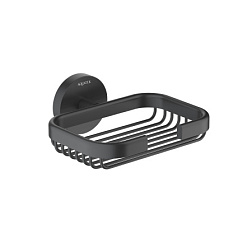 AQ4633MB БЕТТА мыльница решетка, матовый черный