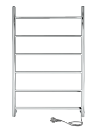 Полотенцесушитель Line б/п (electro) 80/50 (скр.монтаж, унив.подкл.R/L, Полиров.) INDIGO