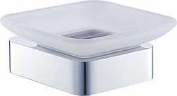 Мыльница с держателем WONZON & WOGHAND, Хром (WW-9522)