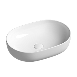 Умывальник чаша накладная овальная Element 600*415*135мм
