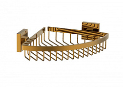 Полка для ванной угловая WONZON & WOGHAND, Темное золото (WW-8944-DG)