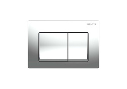 TDI-0000005 (010B) Панель смыва Small Хром глянец (клавиши квадрат) для INS-0000018 с верхней кнопко