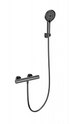 Смеситель для душа с термостатом WONZON & WOGHAND, Темный графит (WW-B3013-A-BGG)