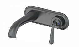 Смеситель для раковины встраиваемый WONZON & WOGHAND, Темный графит (WW-88869008-BGM)