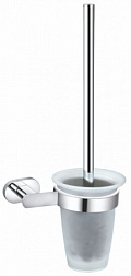 Туалетный ершик в комплекте WONZON & WOGHAND, Хром (WW-8429)