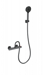 Смеситель для душа с термостатом WONZON & WOGHAND, Темный графит (WW-B1005-A-BGG)