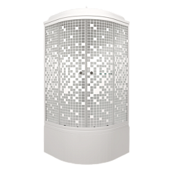 ДК Мозаика 90*90 Б (9 мест+сифон D50)