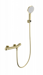 Смеситель для душа с термостатом WONZON & WOGHAND, Темный графит (WW-B2057-A-BG)