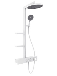 AQM 8005W Душевая система для душа с термостатом,  Белый