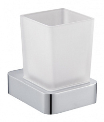 Стакан для зубных щеток с держателем WONZON & WOGHAND, Хром (WW-9521)