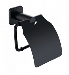 Держатель для туалетной бумаги с крышкой WONZON & WOGHAND, Темный графит (WW-V1802-GM)