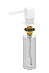 Дозатор мыла WONZON & WOGHAND, Белый матовый (WW-88SD01-MW)