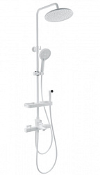 Душевая система с гигиеническим душем и термостатом WONZON & WOGHAND, Белый матовый (WW-C3011-A1-MW)