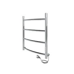 Полотенцесушитель Arc Lux б/п (electro) 60/40 (таймер, скр.монтаж, унив.подкл.R/L, Полиров.) INDIGO