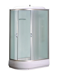 Душевая кабина LORANTO CS-66120-20 R F 120х80х215 правосторонняя, поддон 20 см, матовое стекло 4 мм